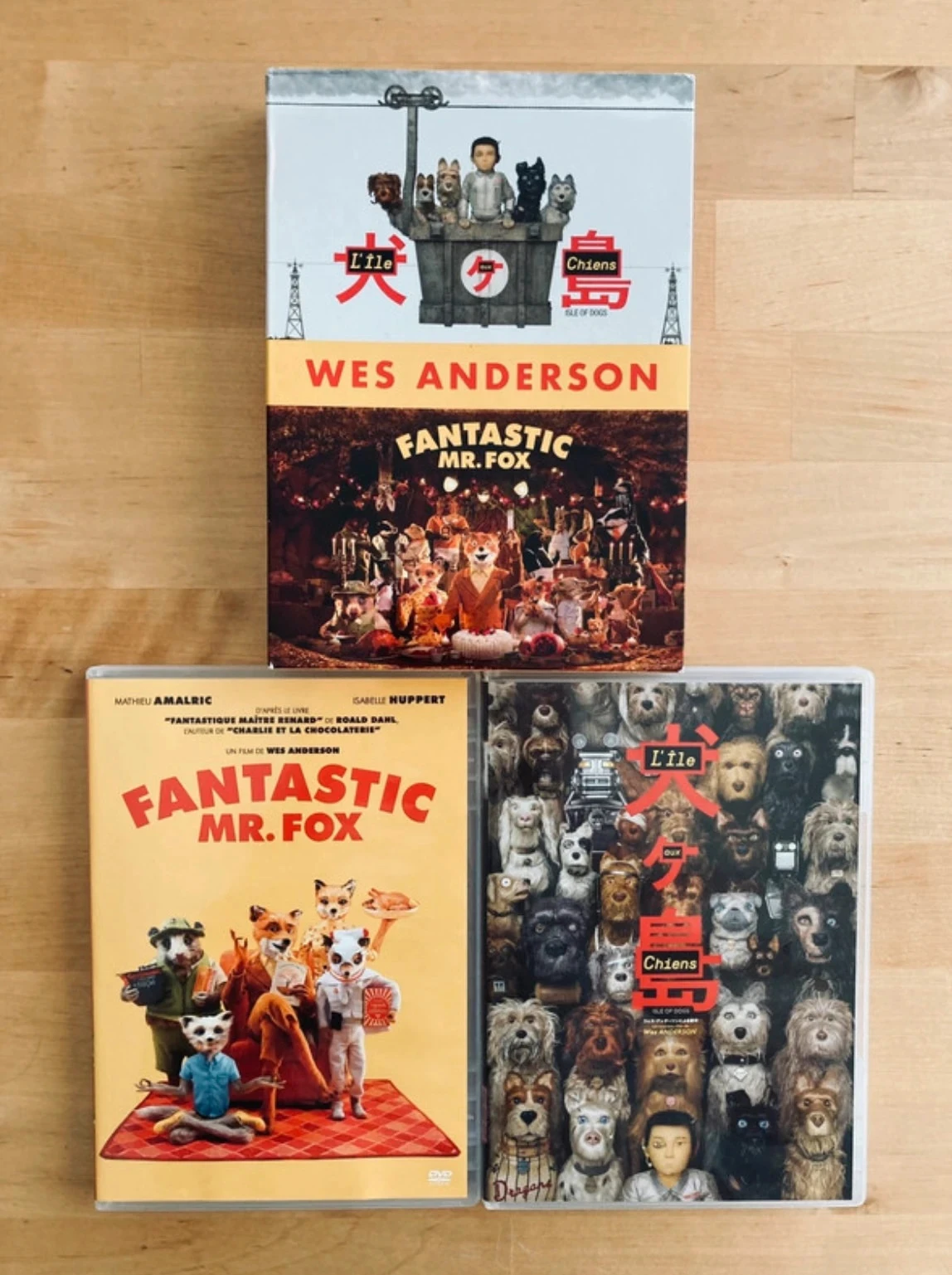 Cofre com 2 DVD Wes Anderson: Sr. Fox Fantástico e A Ilha dos Cães. – photo 3